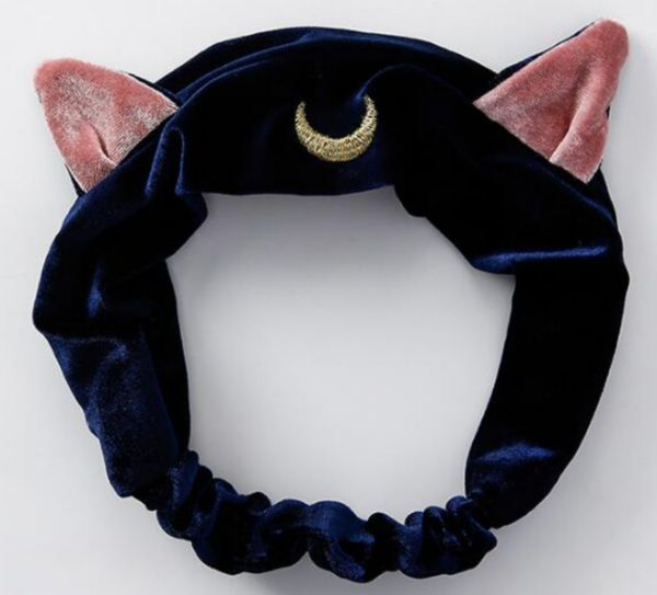 Handmade Routine Headband - Sailor Moon Haarband - kawaii Luna Stirnband