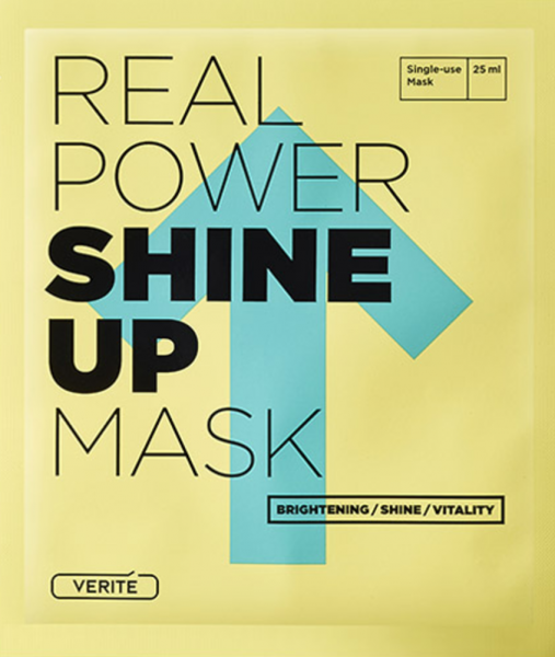 Verite Real Power Shine Up Mask - koreanische Tuchmaske - 25ml